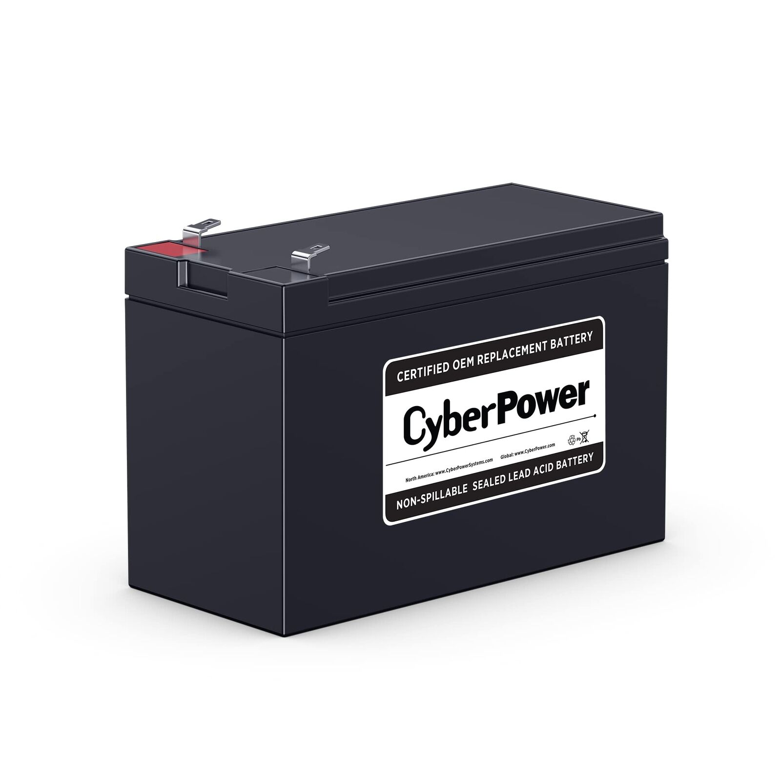 CyberPower RB1270B UPS Replacement Battery Cartridge, Maintenance-Free, User Ins