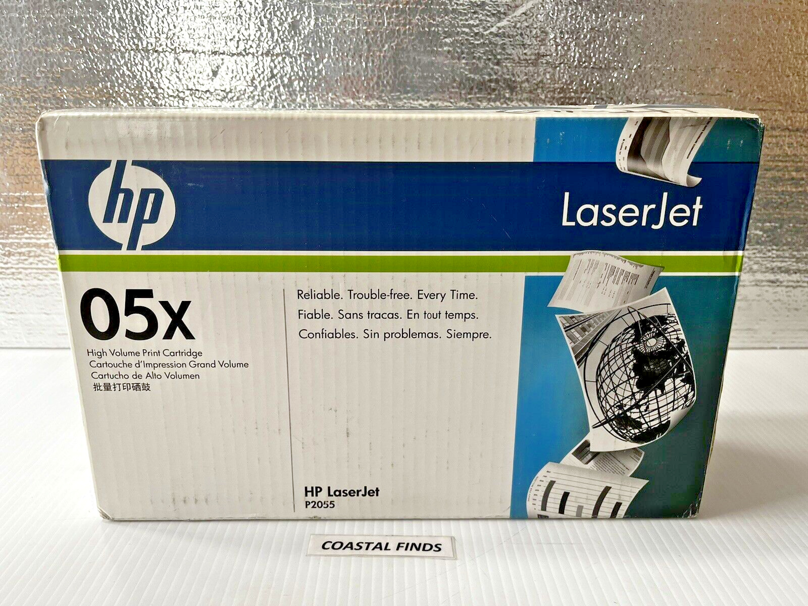 HP 05X Black Toner Cartridge CE505X HIGH VOLUME OEM NEW Sealed Laserjet P2055