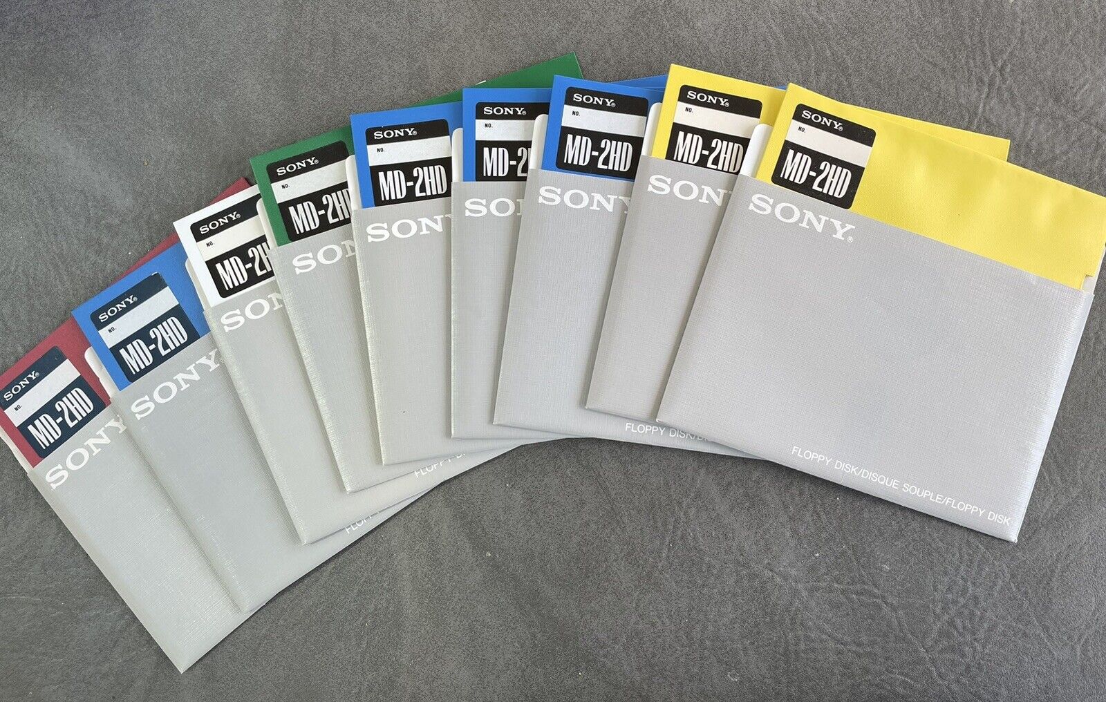 5.25 Sony  MD-2HD Floppy Disks (9 disks total)