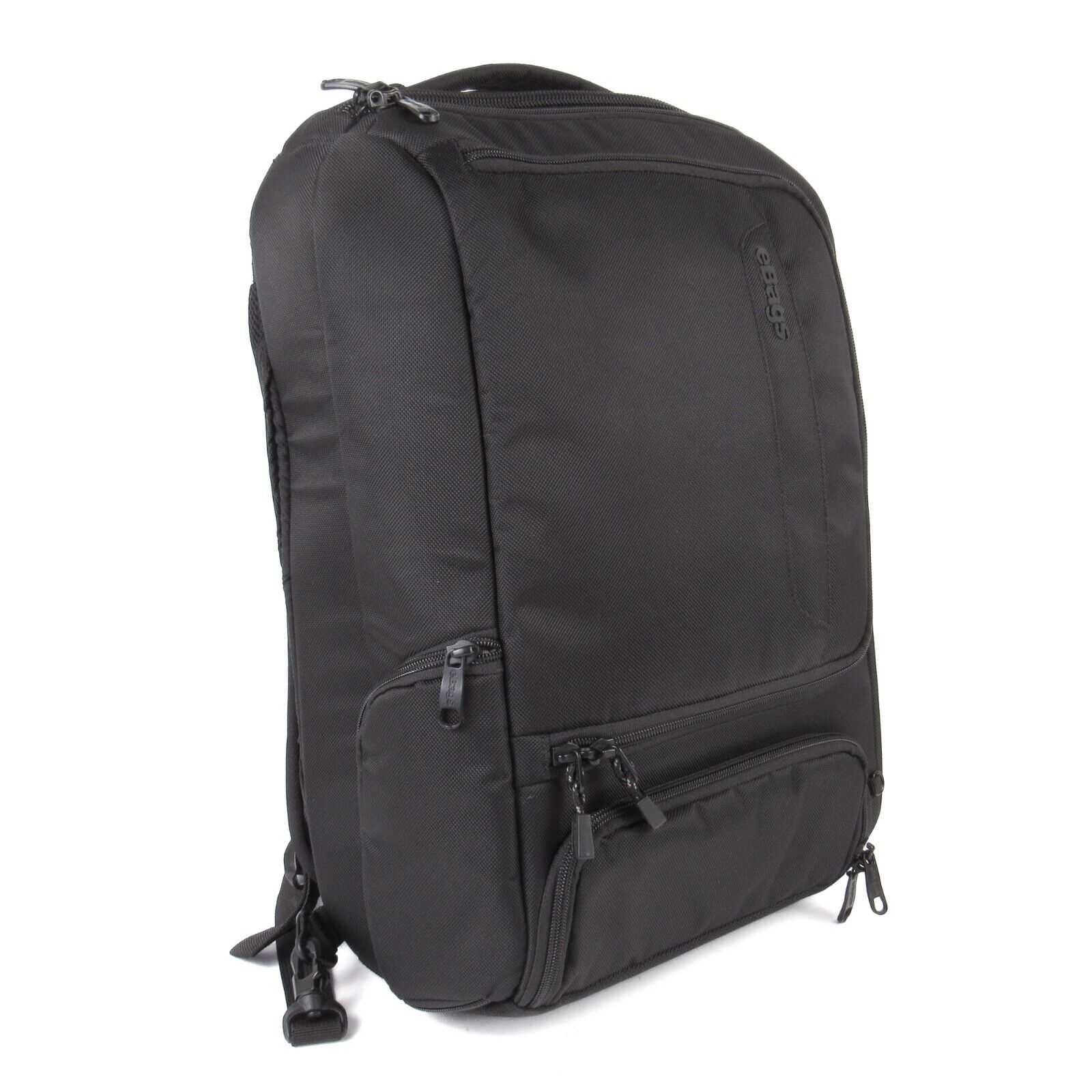 eBags Pro Slim Laptop Backpack Black Professional Travel Bag 18