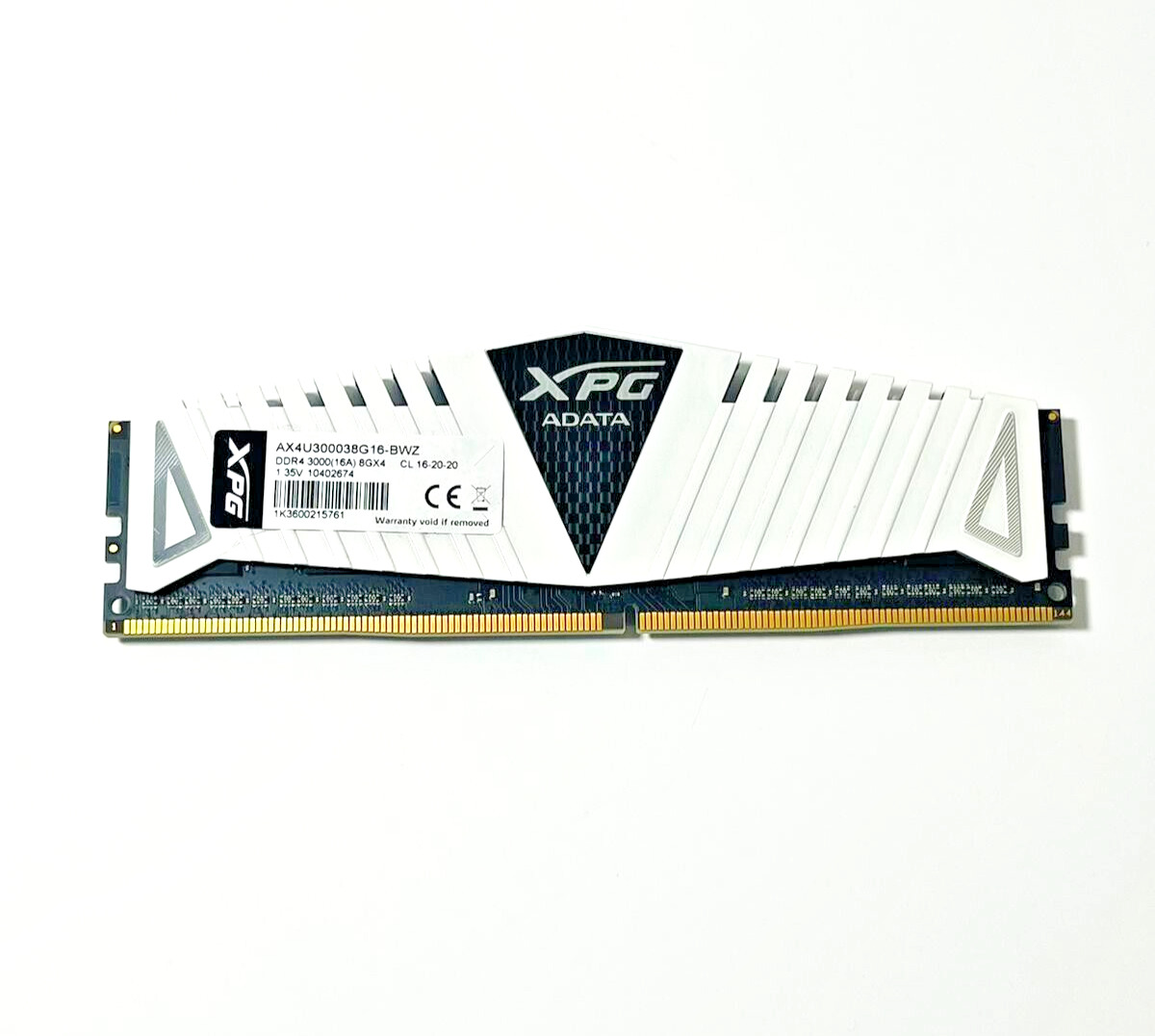 XPG Z1 8GB (1 x 8GB) DDR4 3000 (PC4 24000) Desktop Memory RAMAX4U300038G16-BWZ