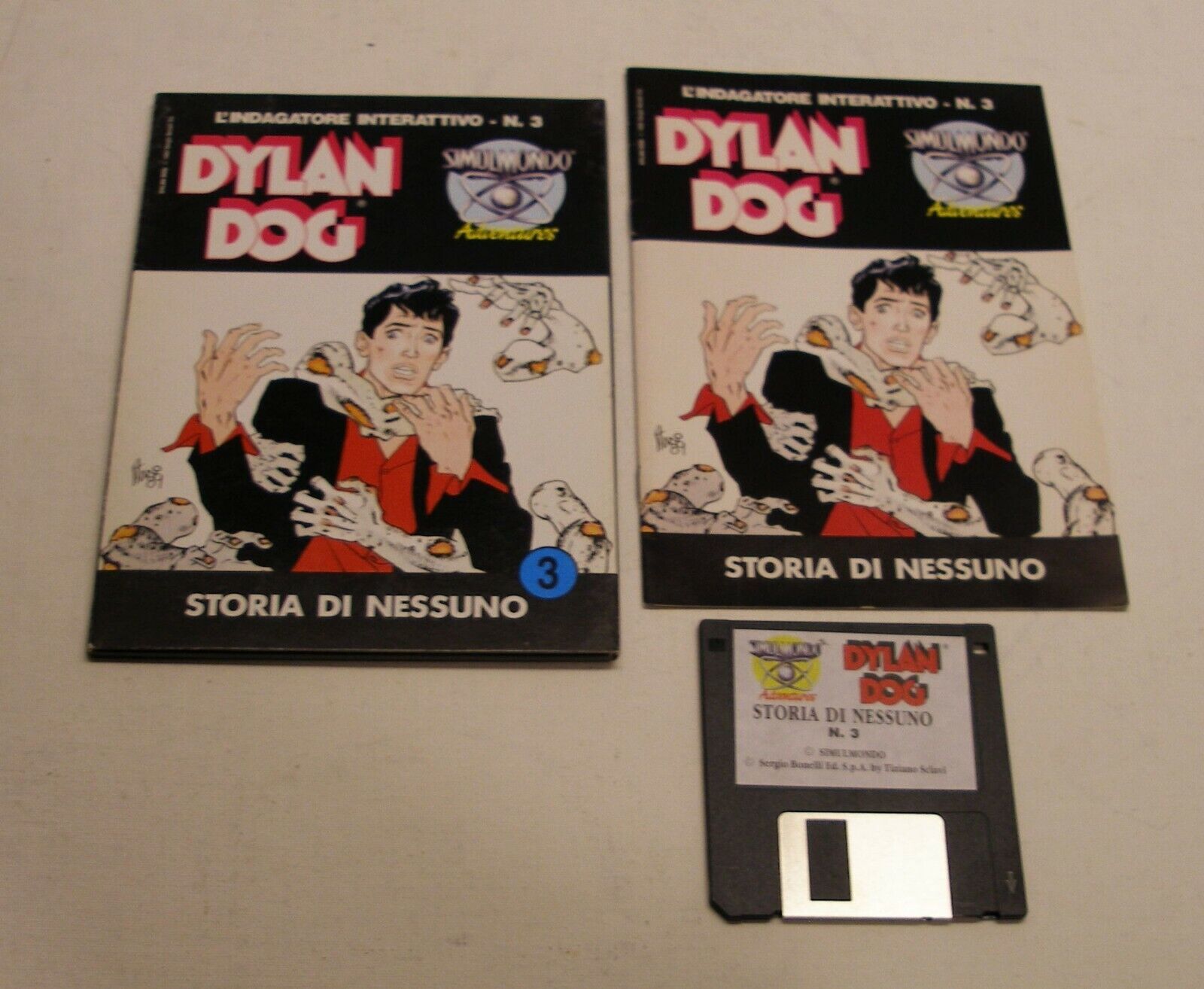 EXTREMELY RARE: Dylan Dog 03 Storia Di Nessuno by Simulmondo for Commodore Amiga
