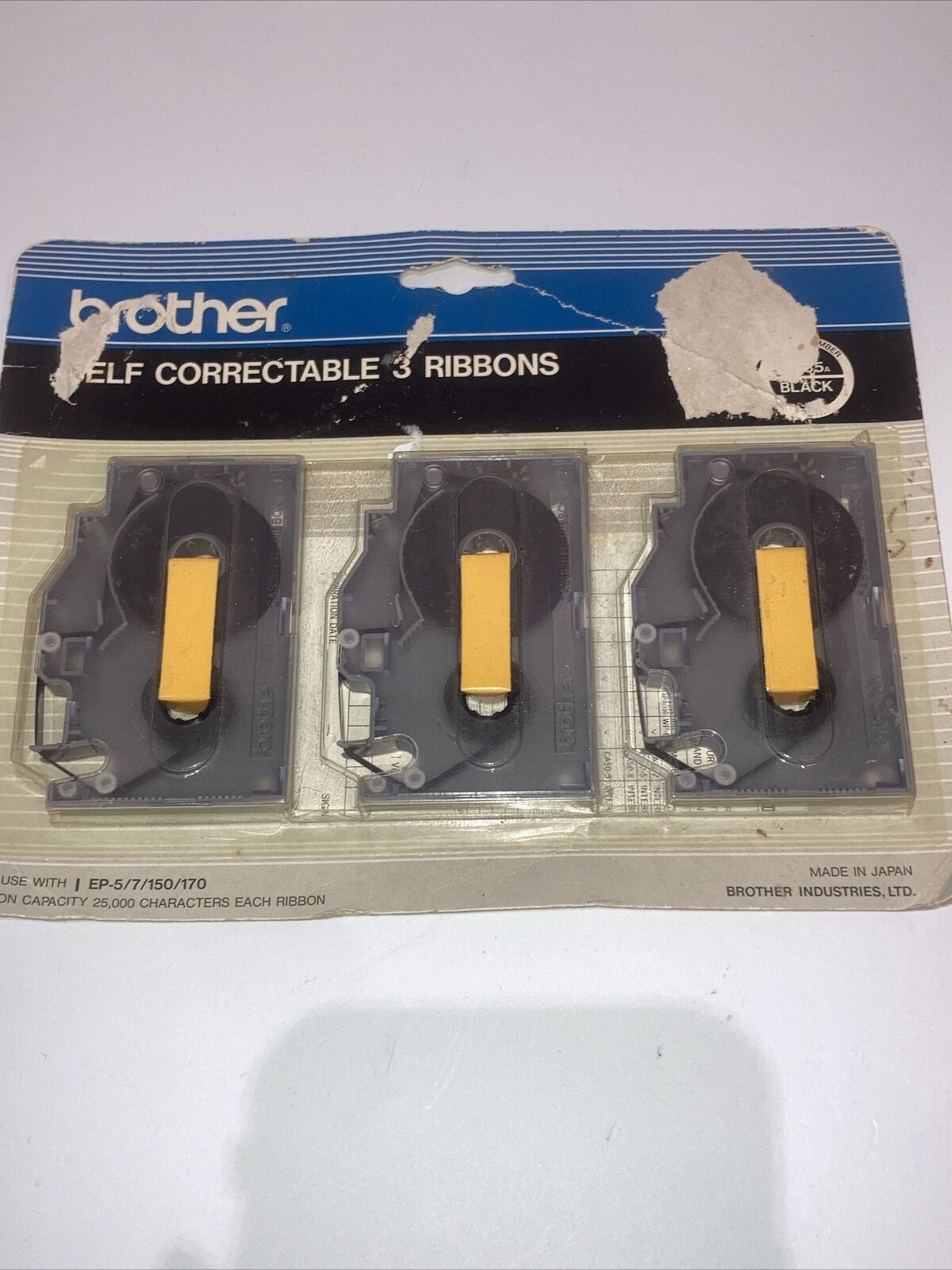 EP-5/7/150/170 self correctable ribbons 3 pack Type Writer