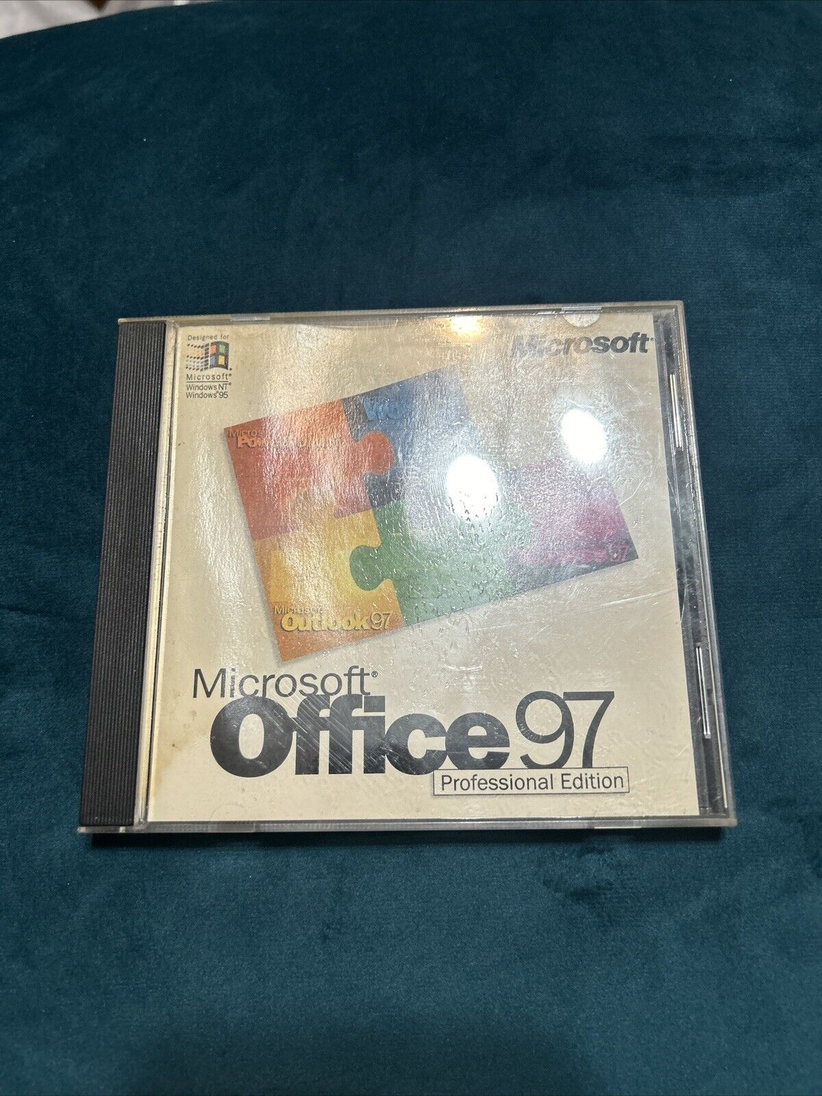 Microsoft Office 97 Professional Edition - Complete In Case With Product Key VG