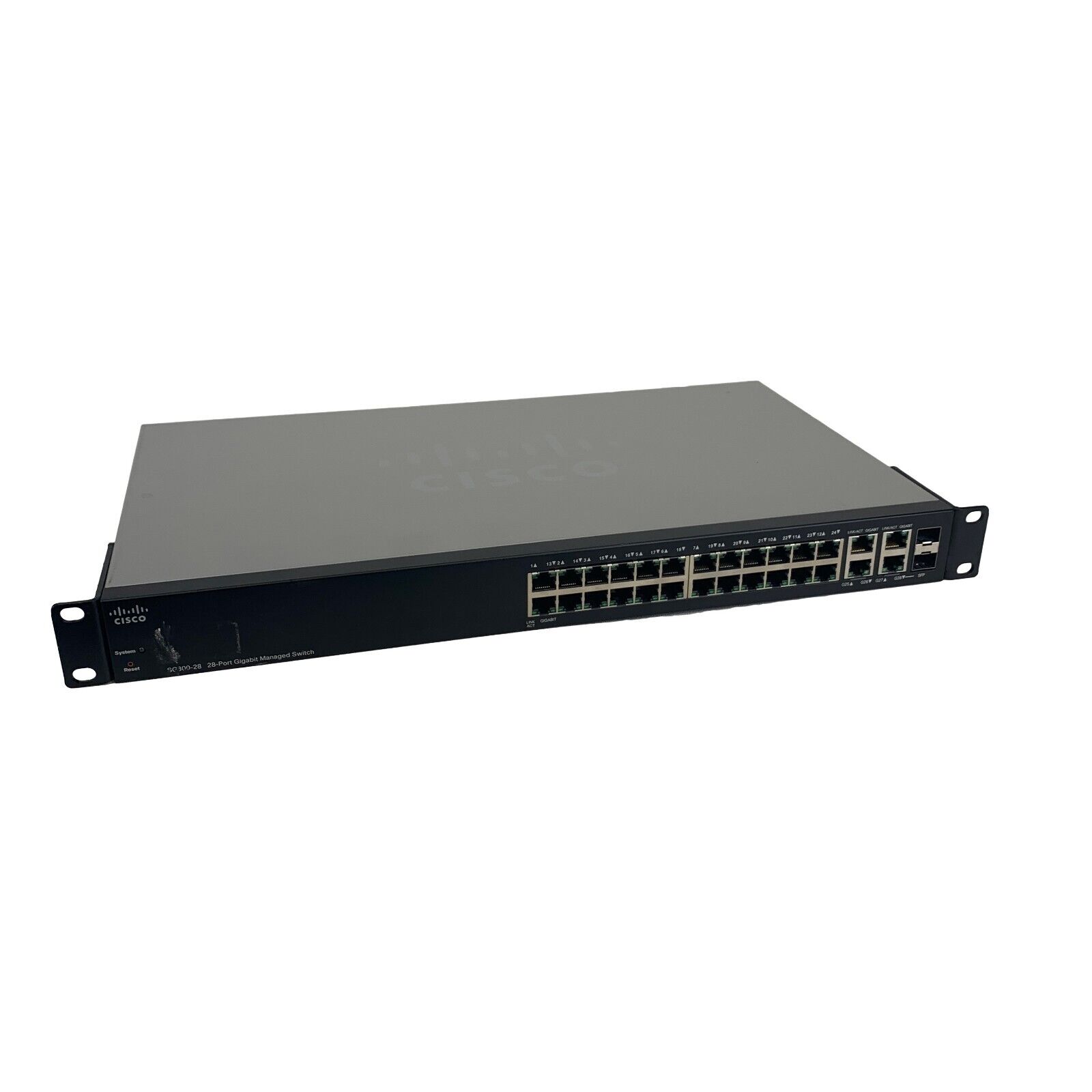 Cisco SG300-28P 28-Port Gigabit PoE Managed Switch (Used)