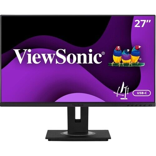 ViewSonic VG2755 27 Inch IPS 1080p Monitor with USB C 3.1, HDMI, DisplayPort, VG