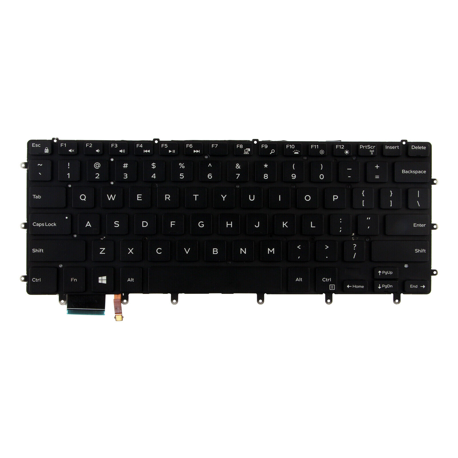 US Keyboard Backlit for Dell Precision 5510 5520 5530 5540 M5510 0VC22N 0GDT9F