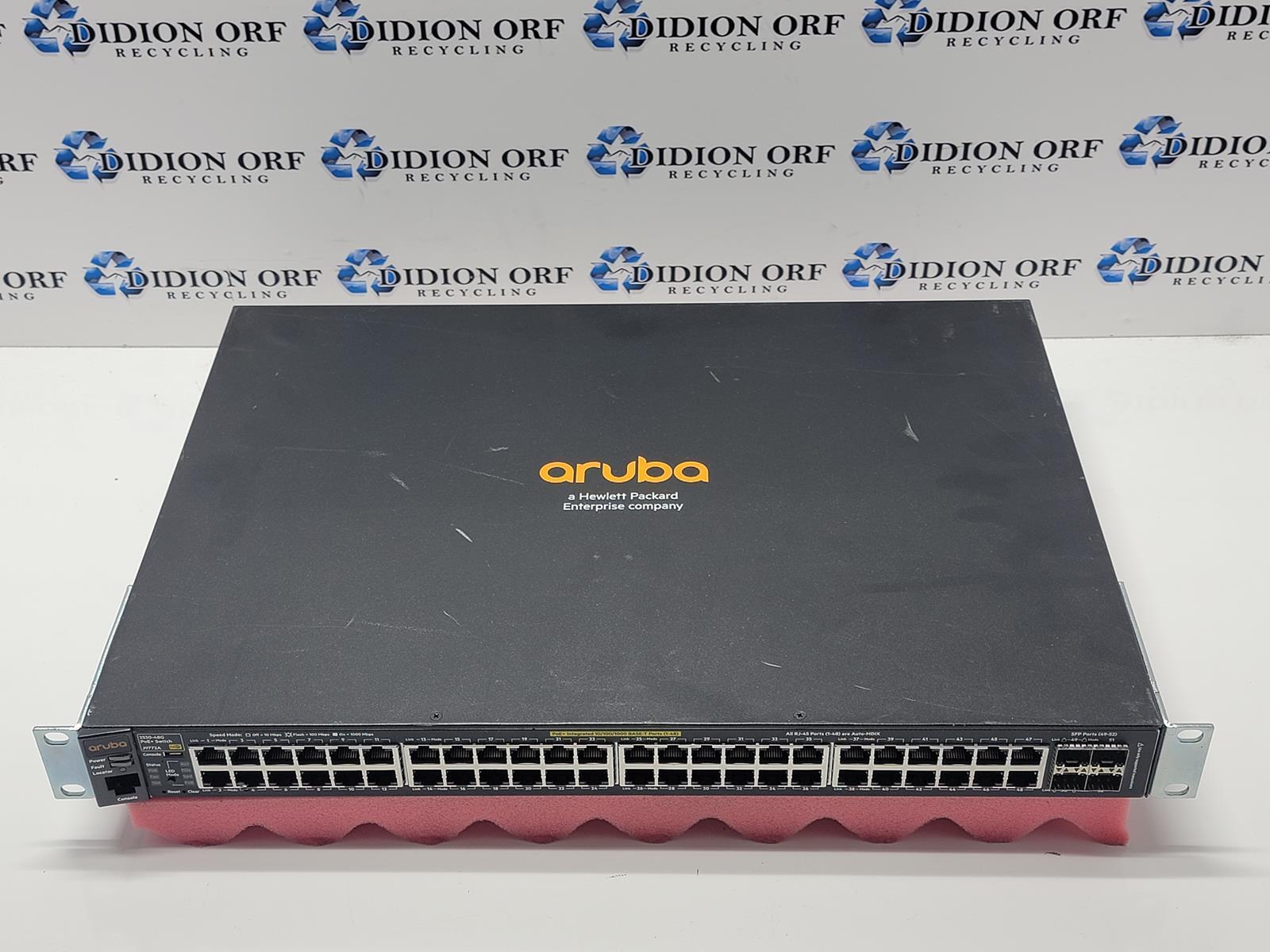 Aruba HPE 2530-48G J9772A PoE+ 48-Port Managed Gigabit Network Switch SKU 7894