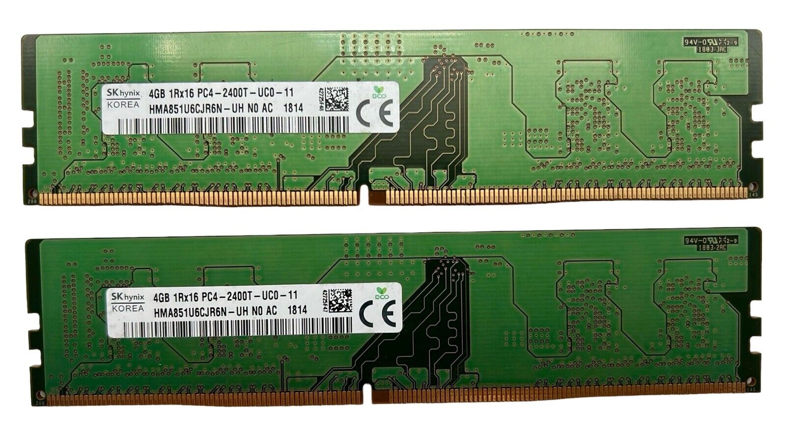 SK Hynix 8GB (2x4GB) RAM PC4-19200 DDR4-2400T SDRAM HMA851U6CJR6N-UH
