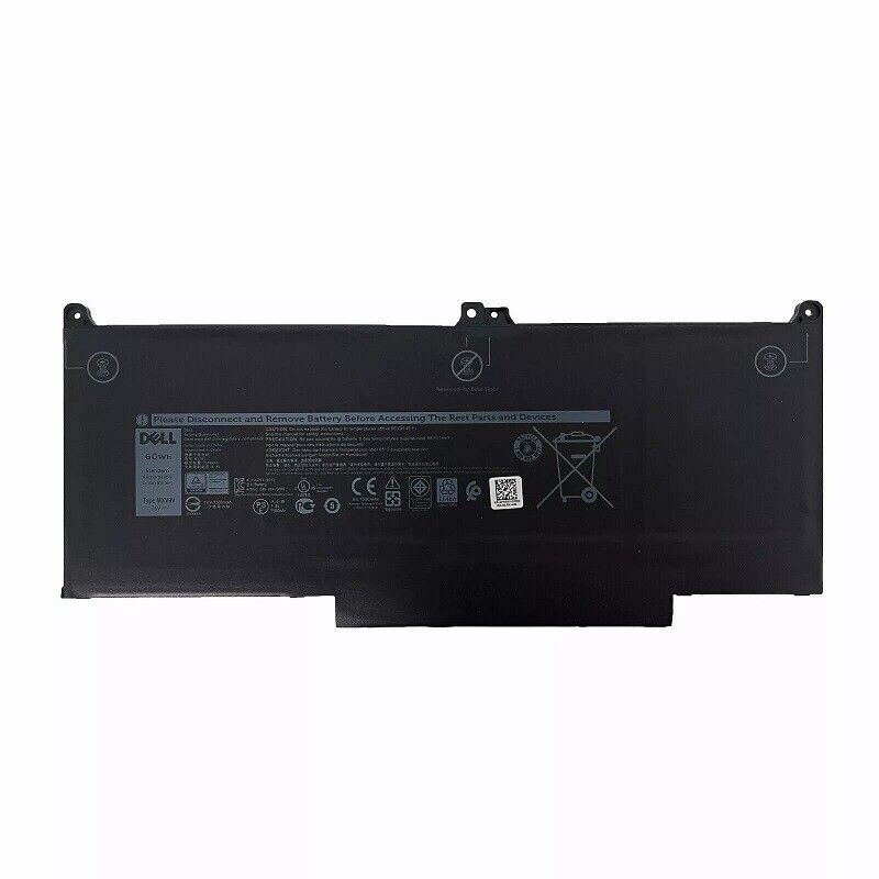 Genuine MXV9V Battery For Dell Latitude 5310 5300 2-in-1 E5310 E7300 E7400 60Wh