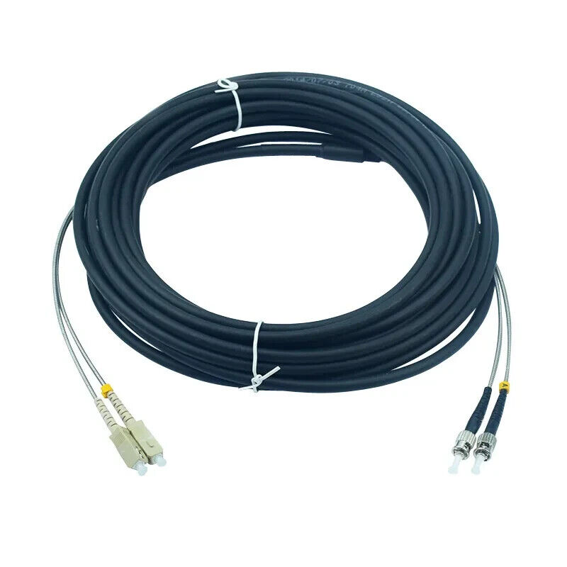 300M Outdoor Field Fiber Patch Cord SC to ST MM Multi-Mode Duplex Fiber Cable
