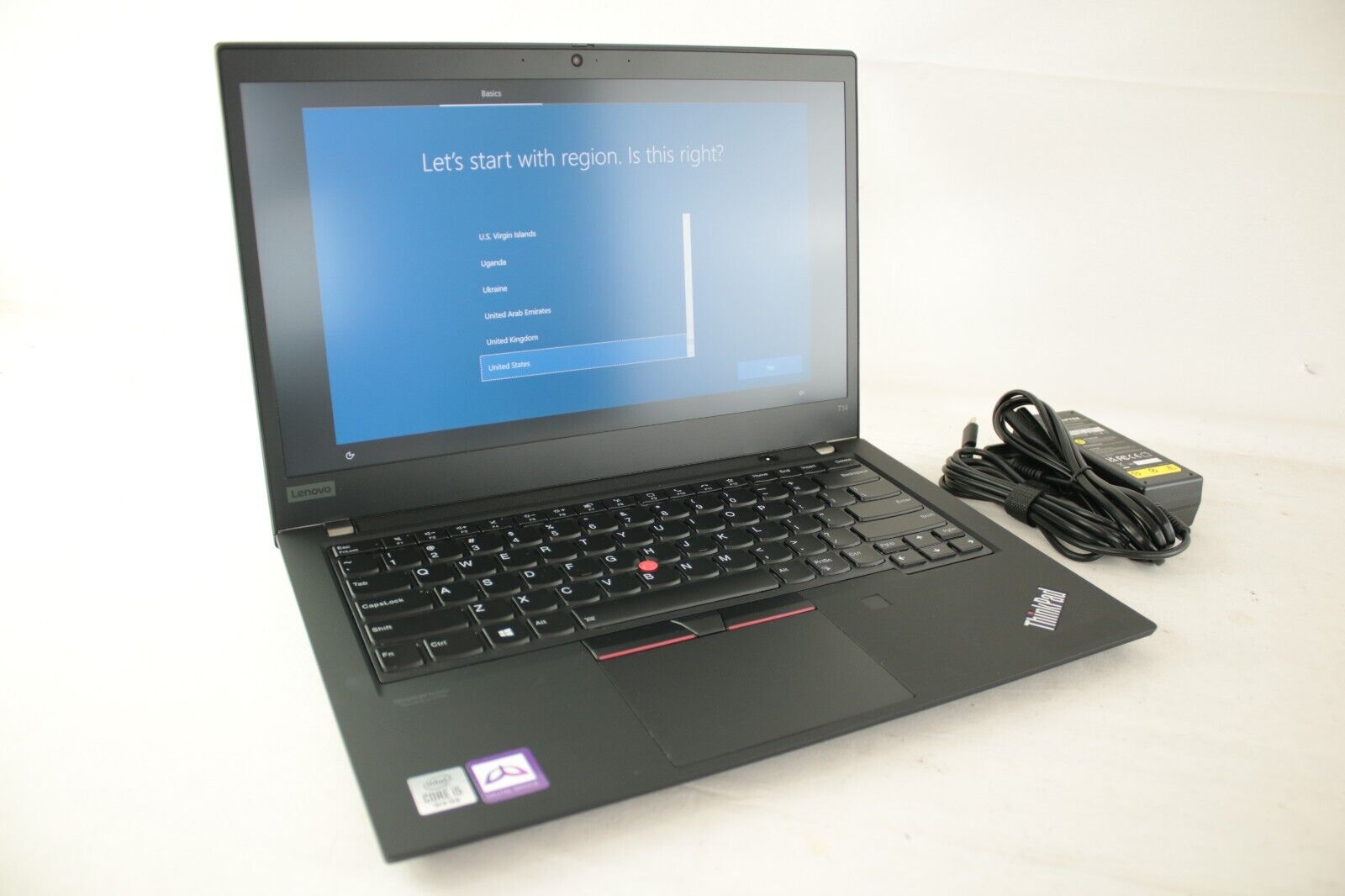 Lenovo ThinkPad T14 Gen1 w/Core i5-10210U CPU - 16GB RAM - 256GB SSD - Win10 Pro
