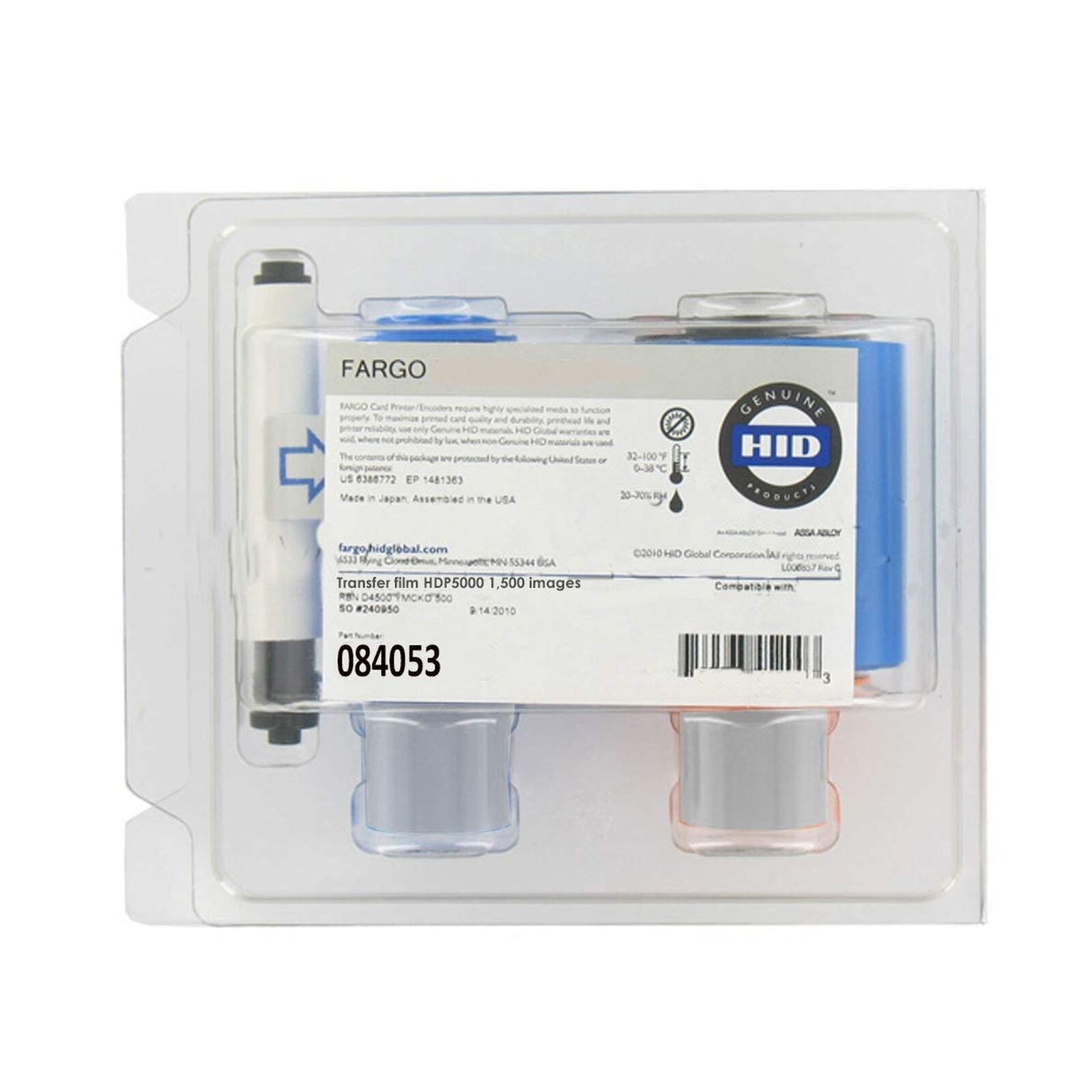 Genuine Fargo Transfer Film for Fargo HDP 5000 Printer 84053