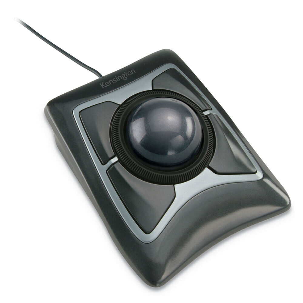 Kensington K64325 Expert Trackball Mouse USB/PS2 - Black, Scroll