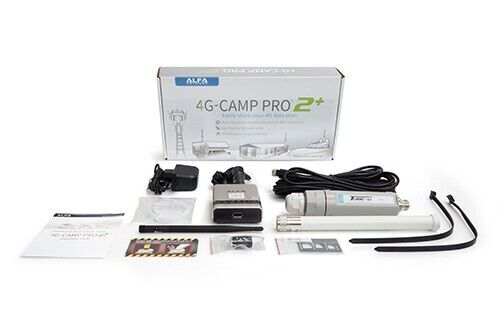 4G CampPro 2+ links to global 4G/LTE service for reliable