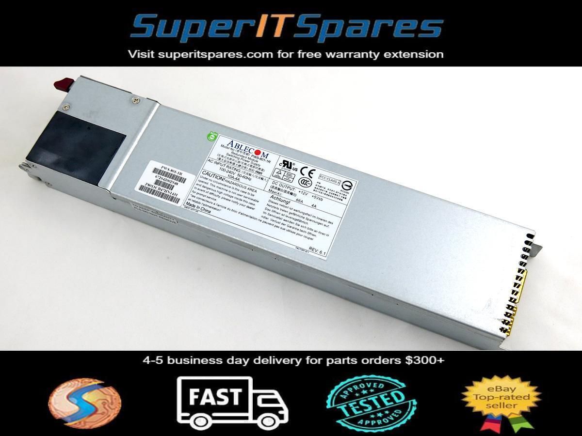 PWS-920P-1R Supermicro 920W 1U Power Supply 80 Plus Platinum
