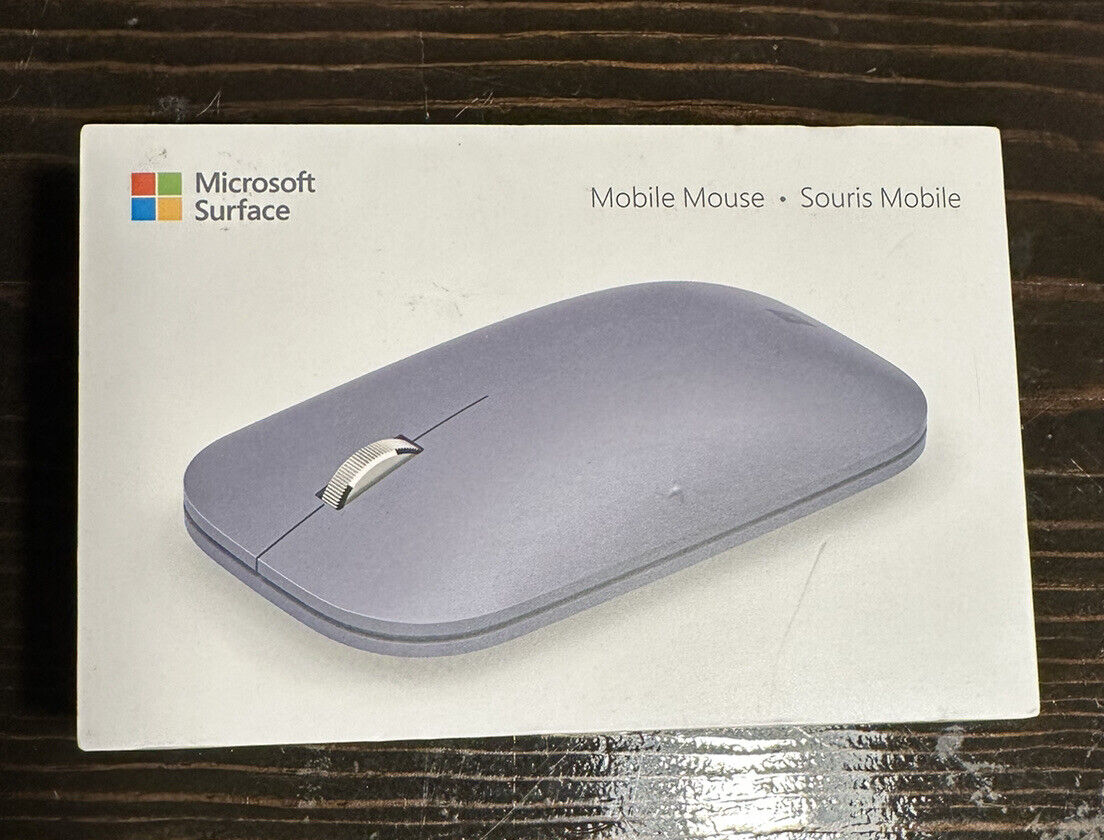 NOB Microsoft Surface Mobile Mouse Wireless - Bluetooth  model 1679. Gray.