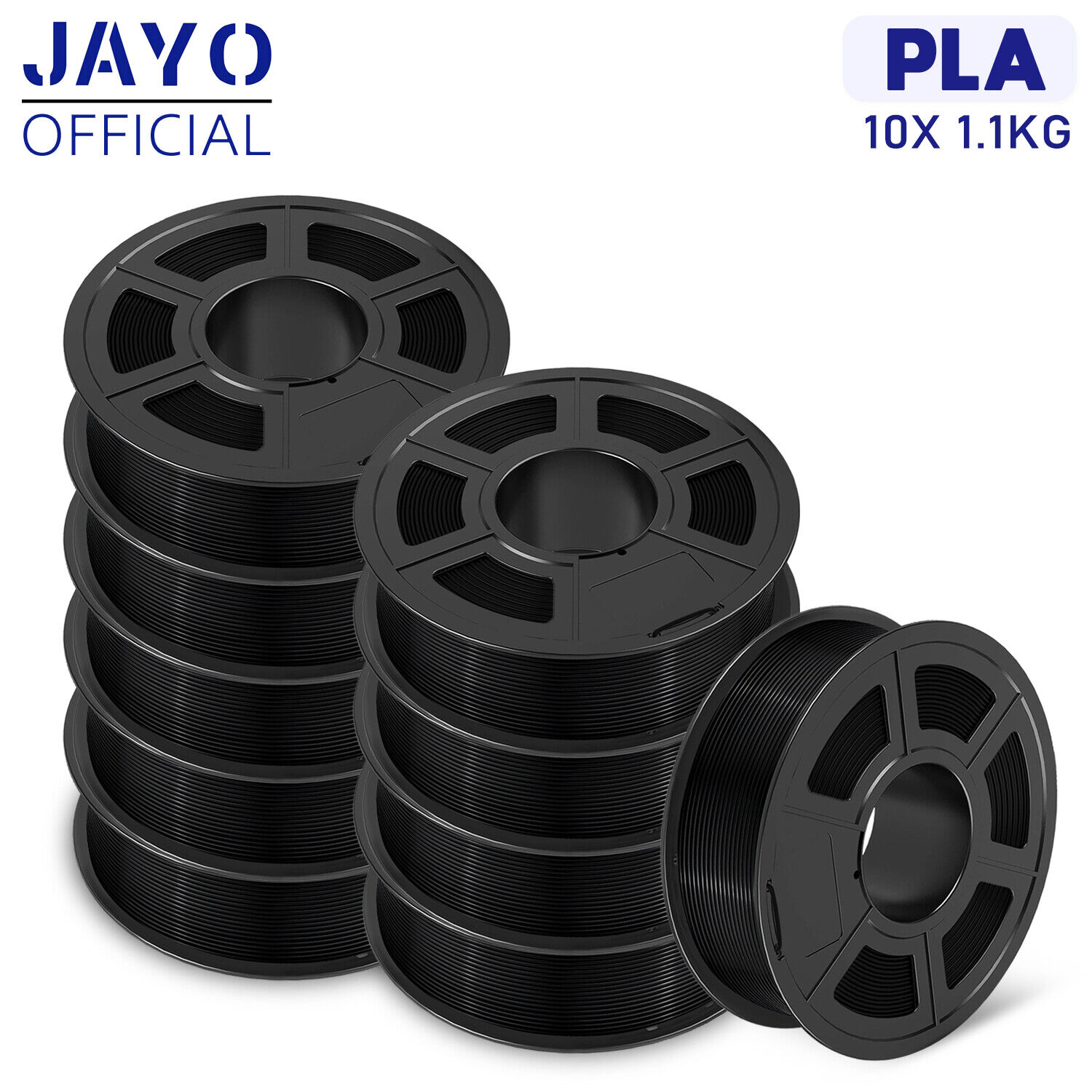 Bundle JAYO 10KG PLA PLA+ SILK PETG 1.75MM 3D Printer Filament TPU500G NO Tangle