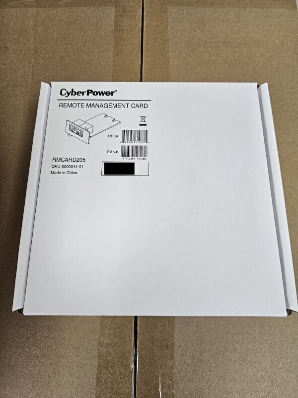 CyberPower RMCARD205 UPS & ATS PDU Remote Management Card - NEW