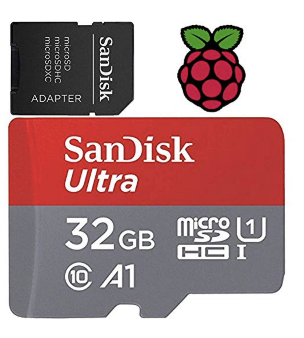  NOOBS 32GB SD card preloaded with NOOBS version 3.5.0 for Raspberry Pi 4