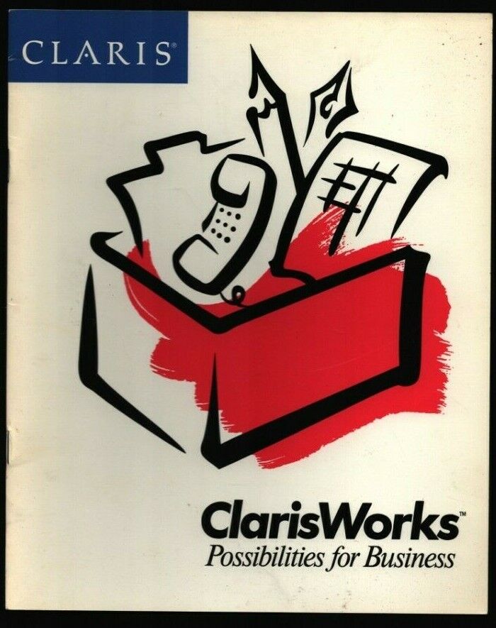 Claris 1991 ClarisWorks Possibilities for Business Promotional Book 102021WEEB