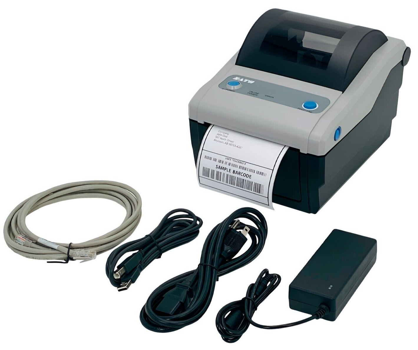 SATO CG412DT Easy-to-Use Direct Thermal 4x6 Home Business Label Printer LAN USB