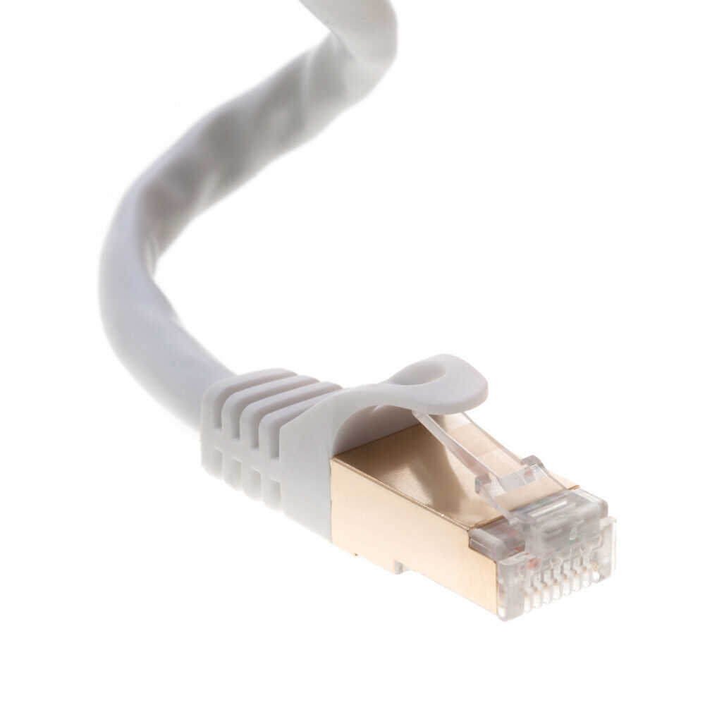 Cat7 Ethernet Network Cable High Speed Shielded LAN Wire Patch Cord RJ45 - LOT