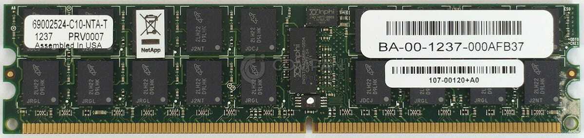 107-00120 NETAPP 4GB ECC MEMORY FOR FAS3250 FAS3270 - 107-00120+A0, 69002524-C10