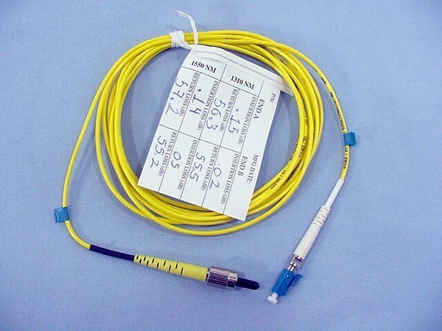 3M Leviton Fiber Optic Single-Mode Simplex Patch Cable Cord FC LC UPC UPSFL-S03