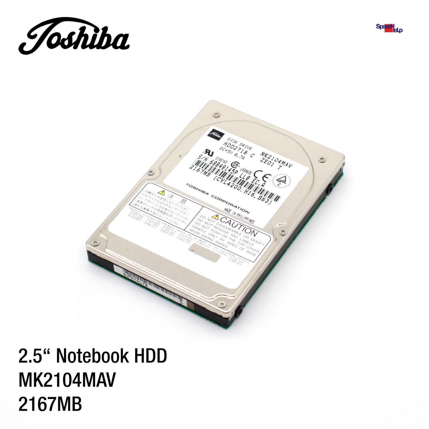 Toshiba MK2104MAV 2167MB 2.5 \