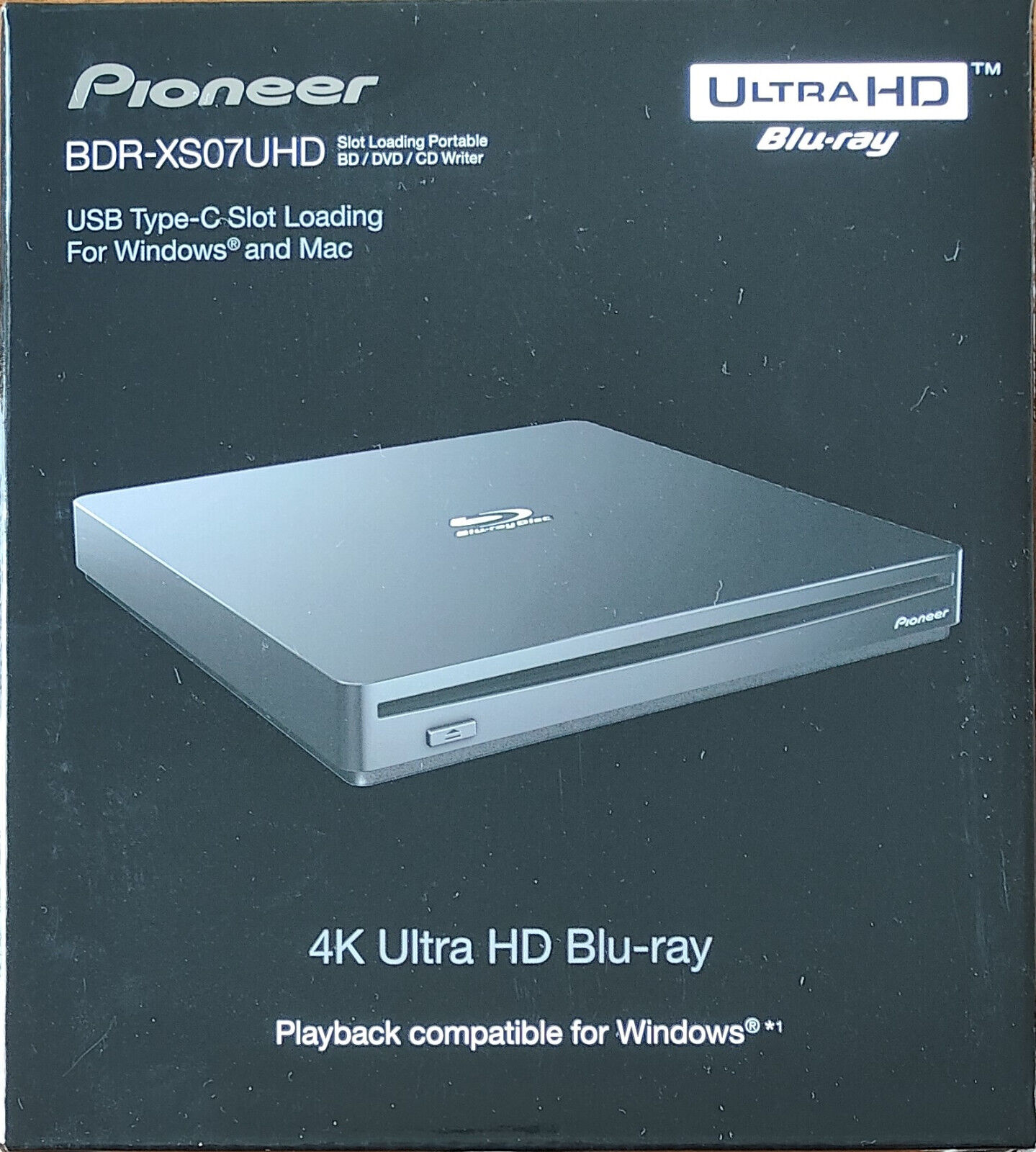 Pioneer BDR-XS07UHD Blu-ray Burner