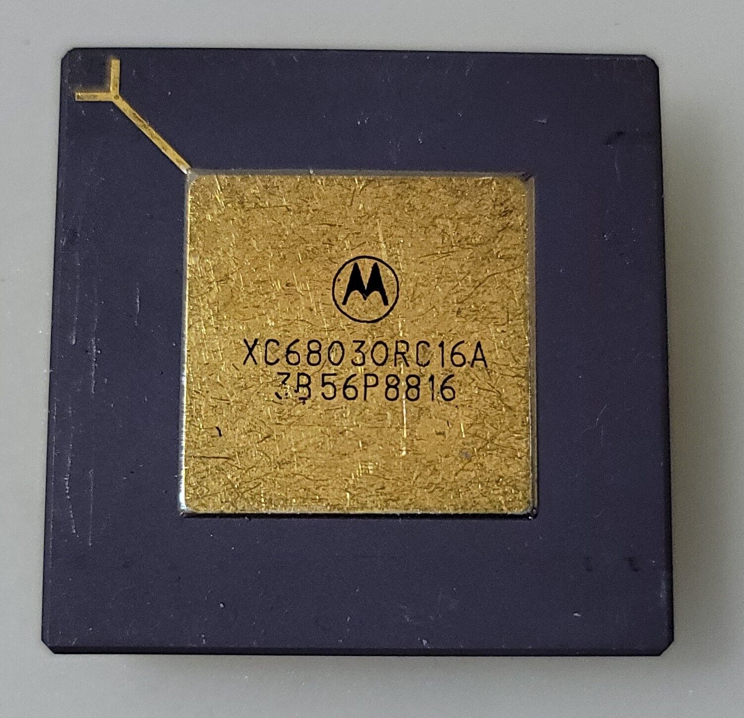 Vintage Rare Motorola XC68030RC16A Processor For Collection or Gold Recovery