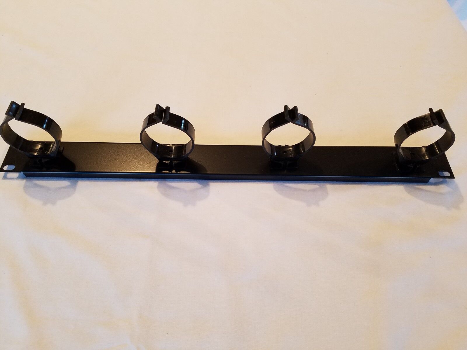 Cable Managers Horizontal 1U Black - 4 Adjustable Rings G32WR-7 - LOT OF 6
