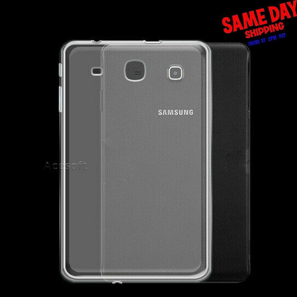 Heavy Duty Flexible Soft Case Cover for Samsung Galaxy Tab E 8.0 SM-T377A Tablet