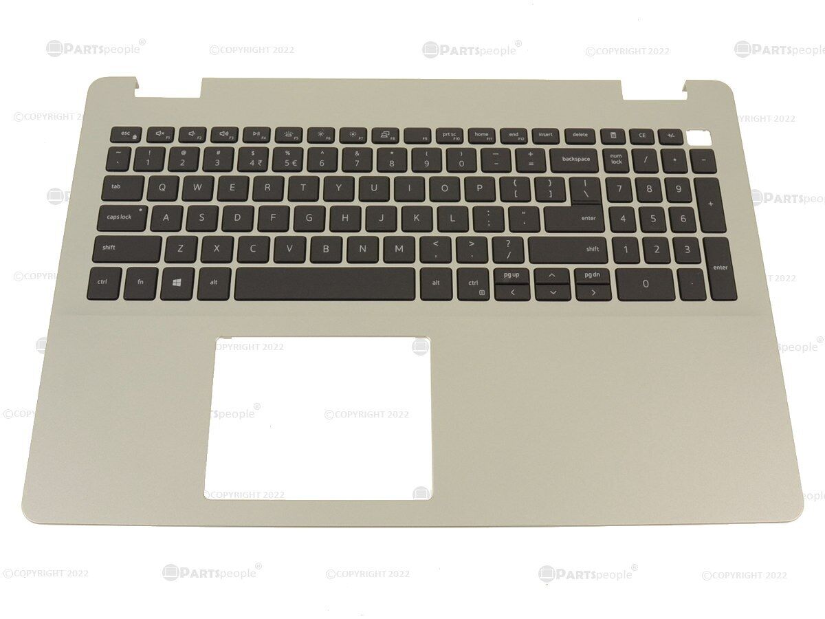 US Intl Dell OEM Inspiron 5593 Palmrest Keyboard Assembly Laptop Keyboard 5T2TD