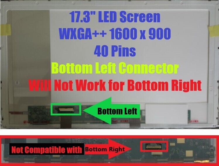 HP G72-A30EM LAPTOP LED LCD Screen 17.3\