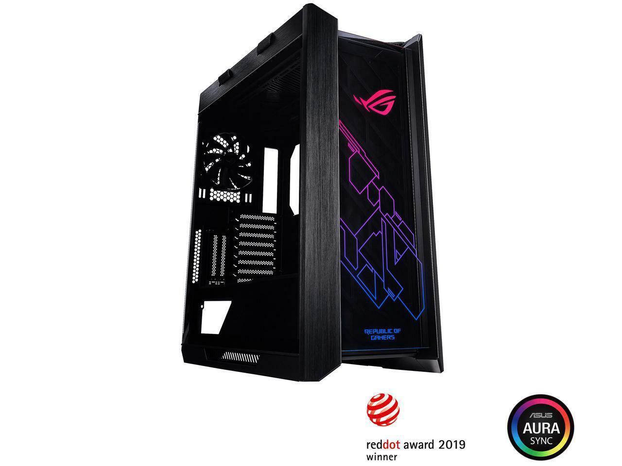 ASUS ROG Strix Helios GX601 RGB Mid Tower Gaming Computer PC Case for EATX
