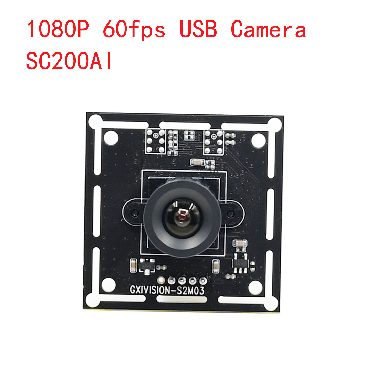 60fps USB Camera Module 1080p SC200AI 1920x1080 HD Webcam 2MP UVC Play And Play