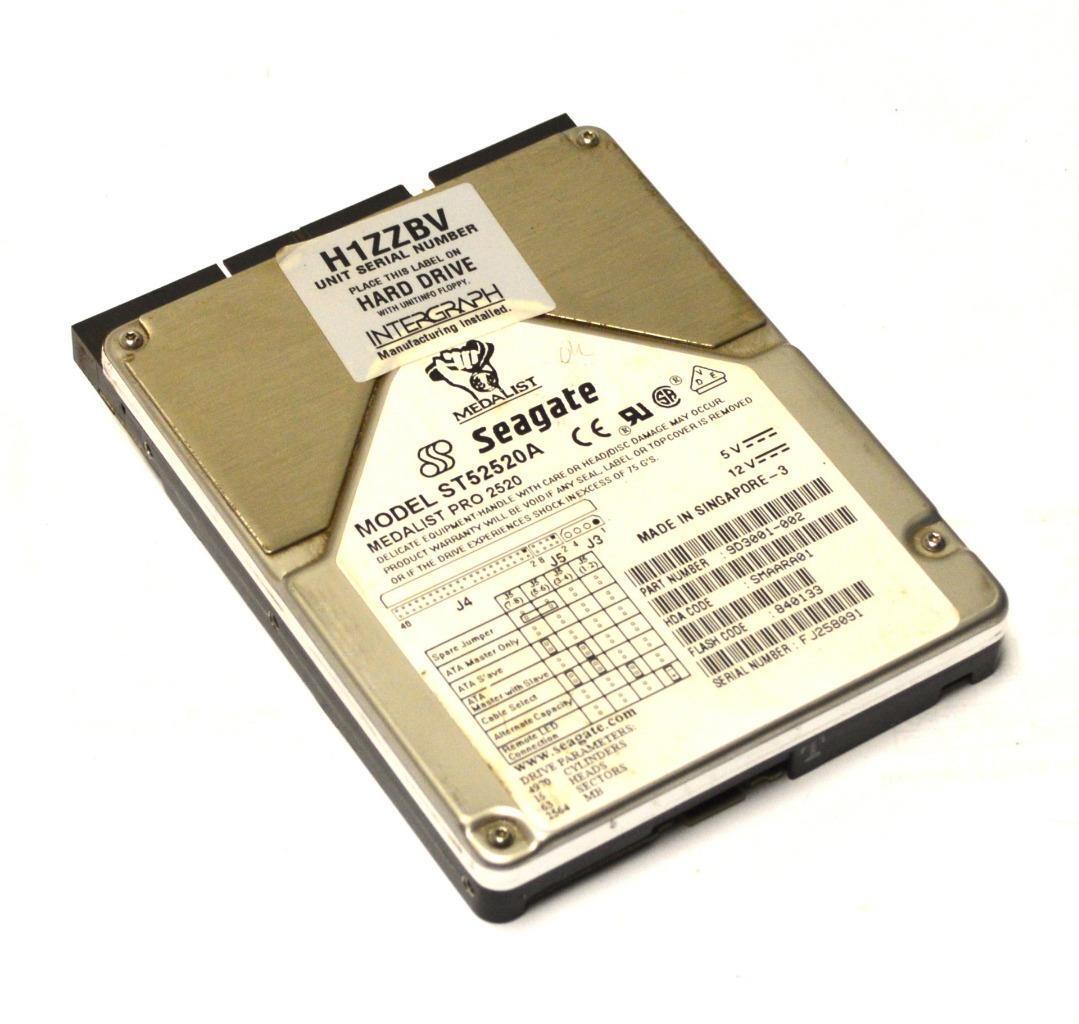SEAGATE ST52520A MEDALIST PRO 2520 IDE DRIVE 2564 MB