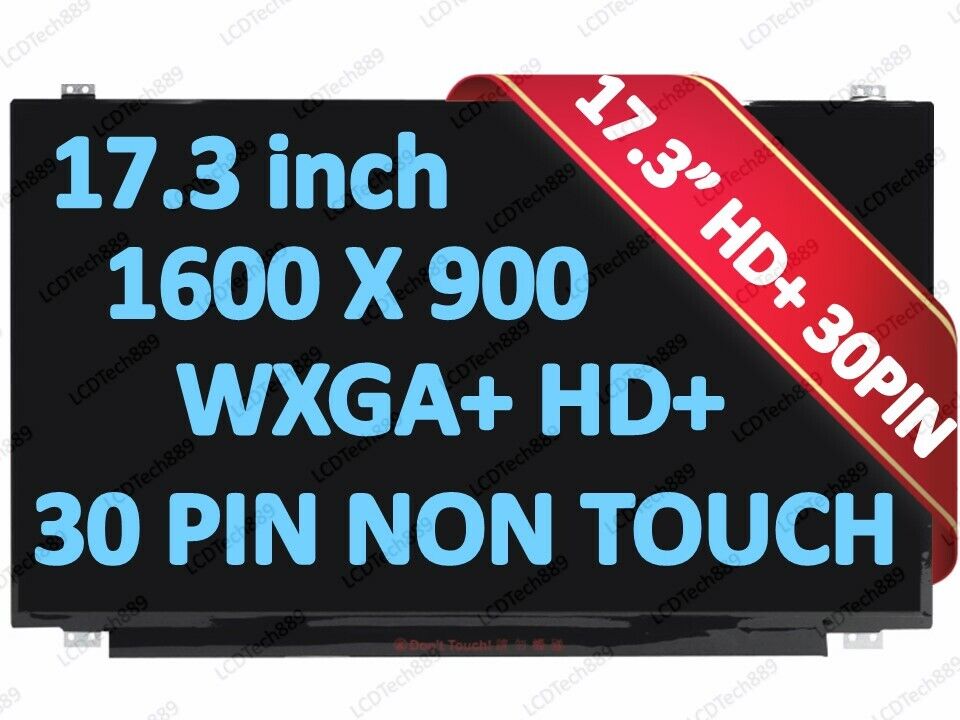 Lenovo Ideapad 300-17isk 80QH LED LCD Screen for 17.3 WXGA+ Display Panel New