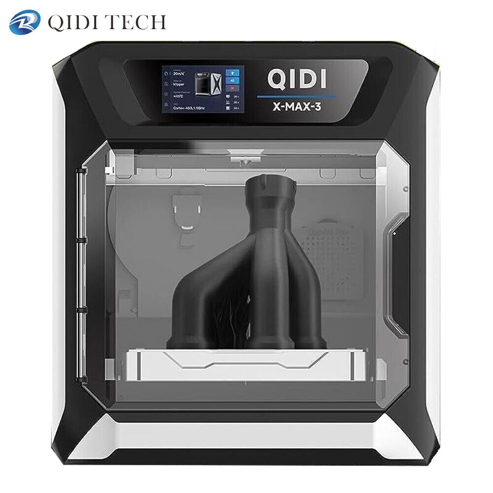 QIDI MAX3 FDM 3D Printer 12.8×12.8×12.4'' 600mm/s Fast Print Auto Leveling B7F1