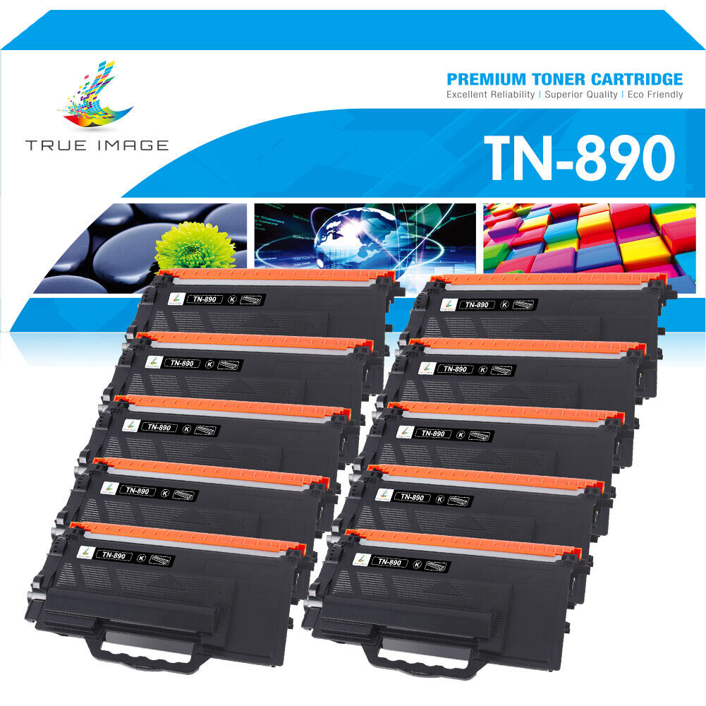 10x TN890 Toner Compatible With Brother TN-890 HL-L6250DW HL-L6400DW MFC-L6750DW
