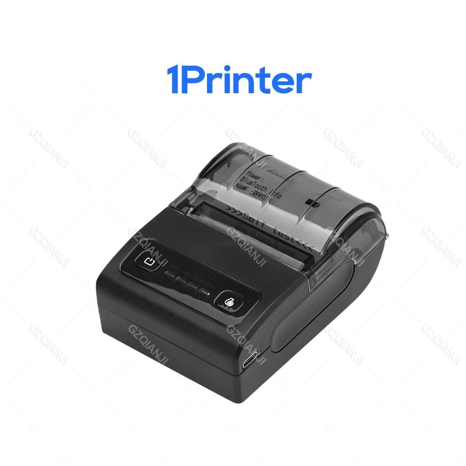 Mini Bluetooth Thermal Bill Printer Wireless Protable 58mm Receipt Printer POS