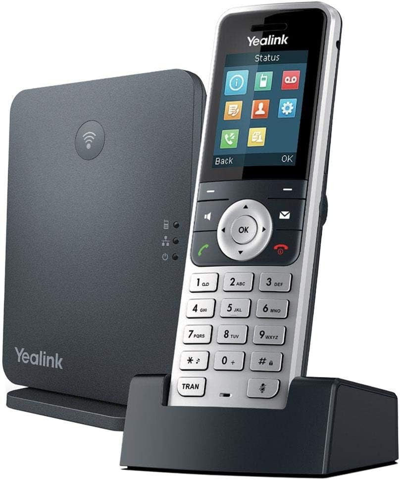 W53P DECT Cordless IP Phone and Basestation. 1.8-Inch Color LCD. 10/100 Ethernet