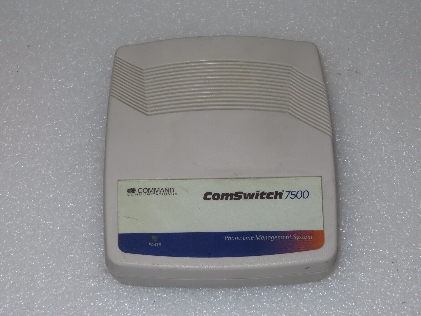 Command Communications ComSwitch 5500 Phone Fax Modem 3-Port Call Switch * NO AD