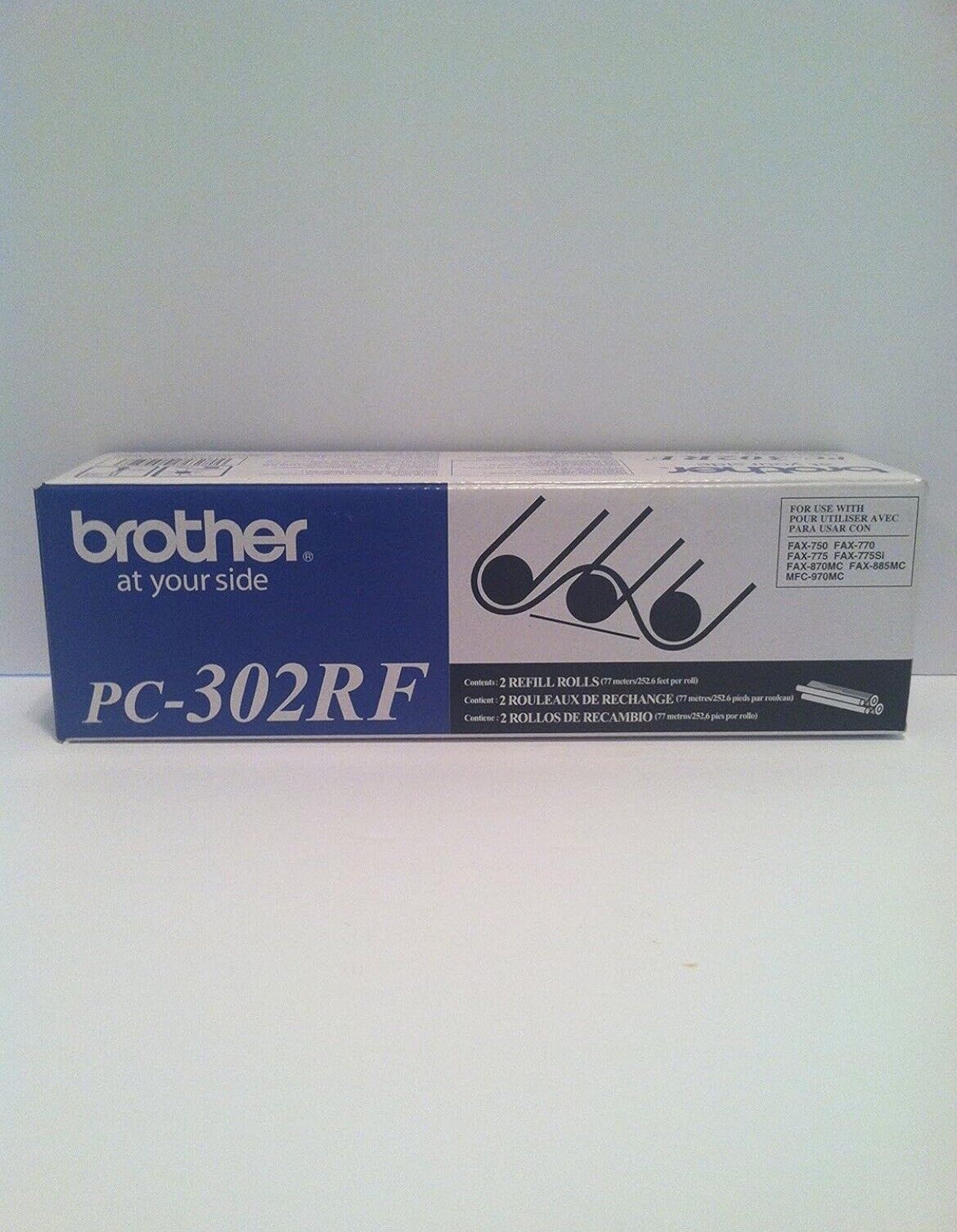 Brother PC-302RF Refill Rolls Fax Machine New in Box Sealed