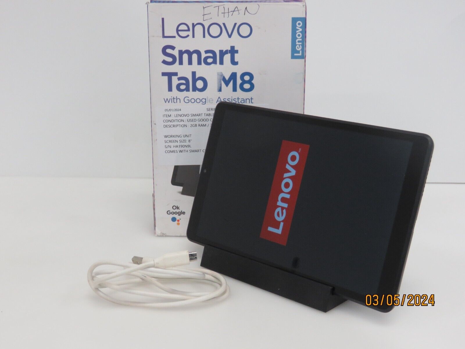 Lenovo Smart Tab M8 8 32GB Android Tablet with MediaTek Helio A22 4-Core [E112]