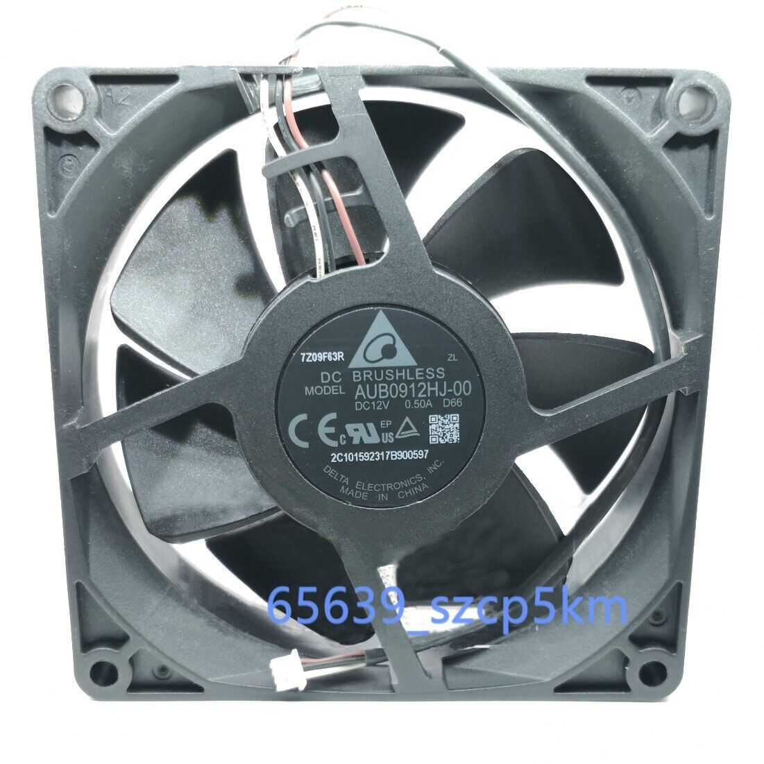 1PC  3-PIN Projector Cooling Fan  AUB0912HJ-00 90*90*25mm 9025 DC12V 0.5A