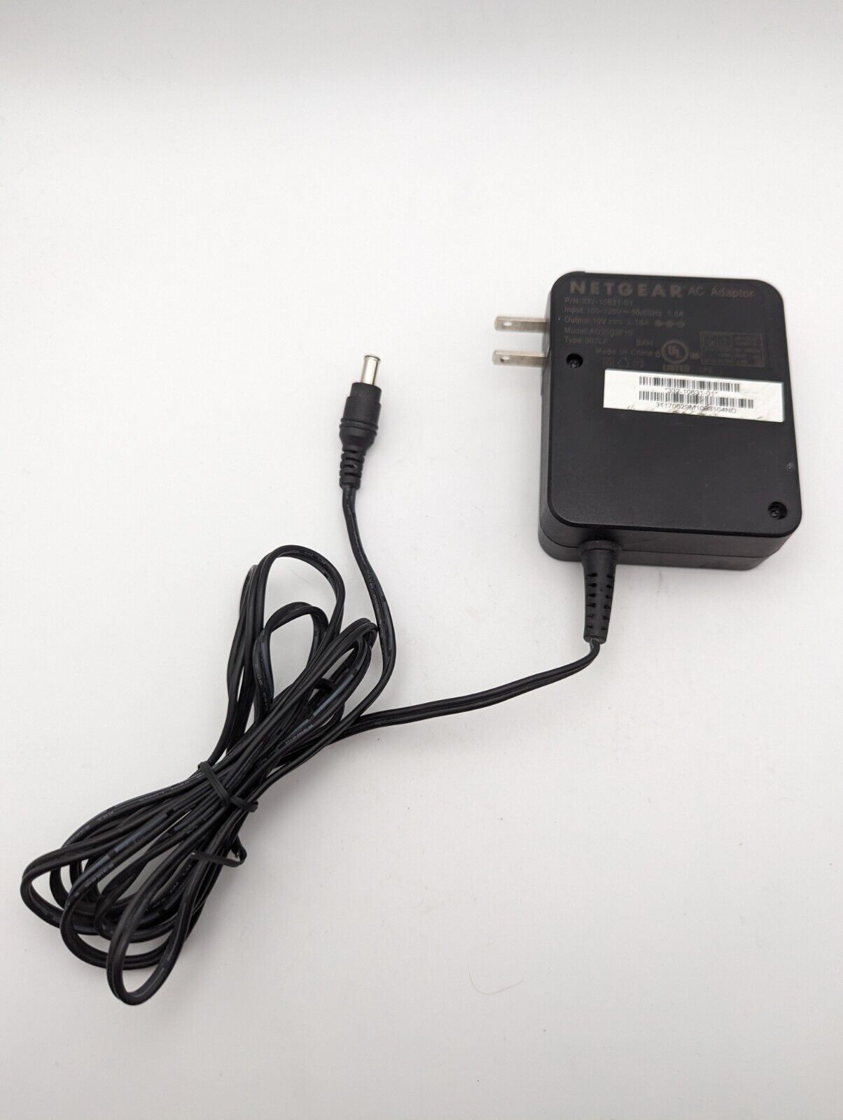 Genuine OEM Netgear AD2003F10 332-10631-01 19V 3.16A Power Supply AC Adapter