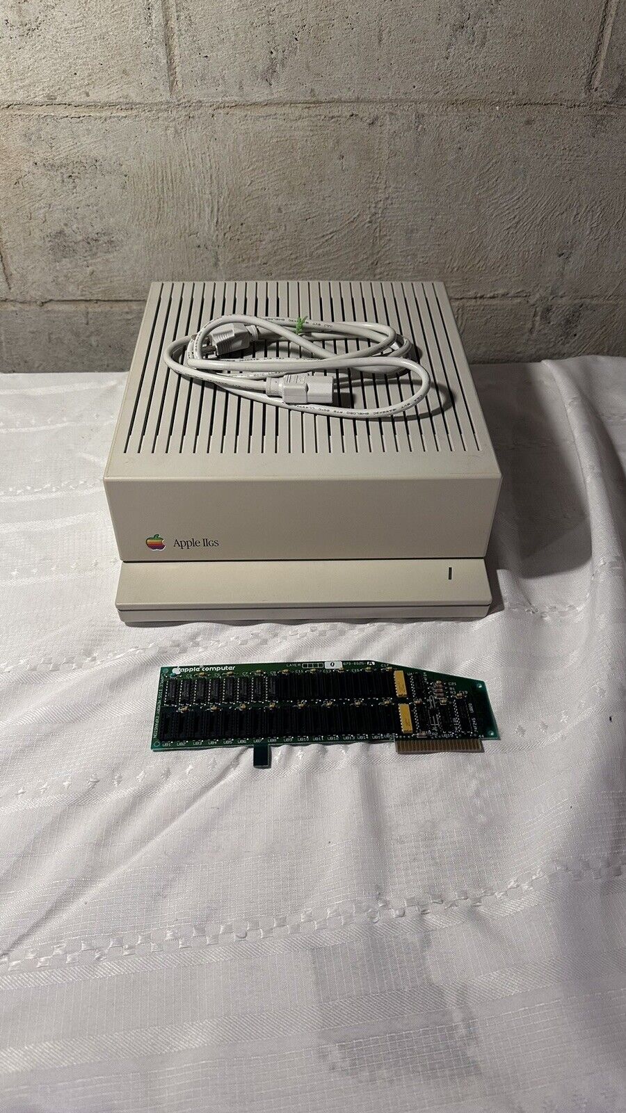 RARE Apple IIGS ROM00 Working See Pics A2S6000 With RAM Card